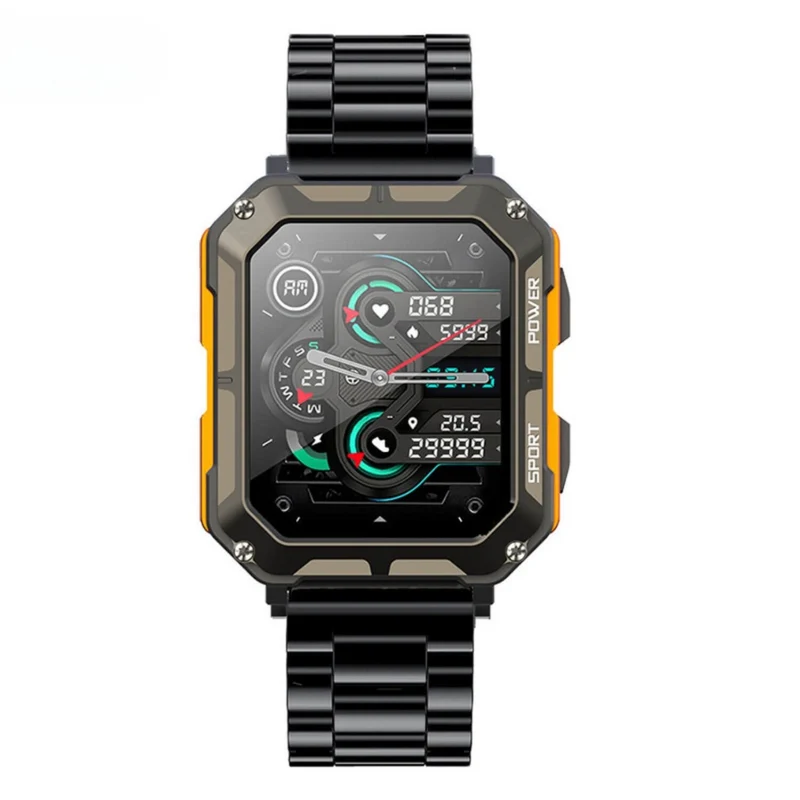 Avanceret Smartwatch med Lang Batterilevetid og iOS/Android
