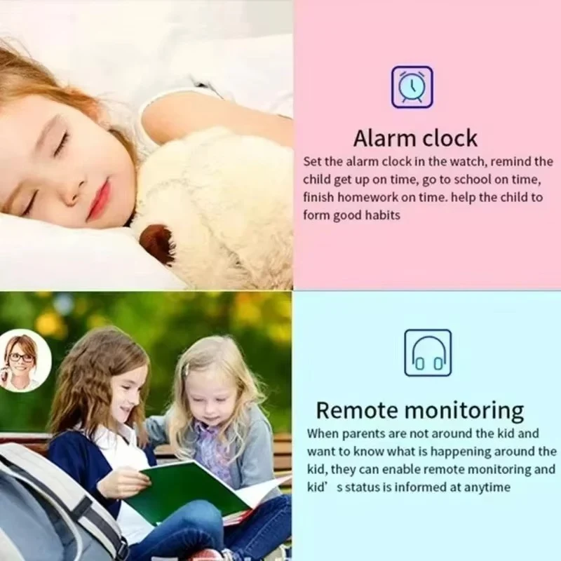 Børne-Smartwatch med GPS & SOS - Tryghed for hele familien