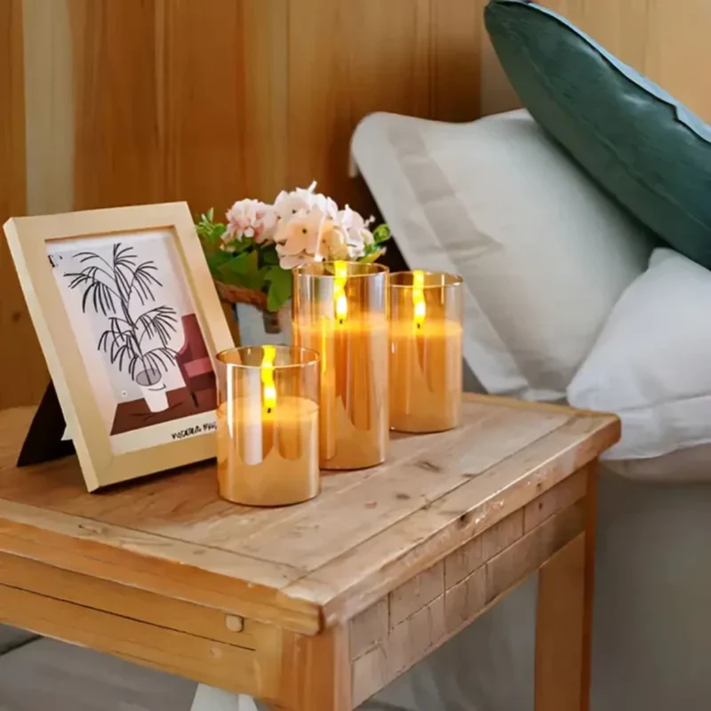 LED Lys med Fjernbetjening – Sikkerhed og Hygge Uden Flammer