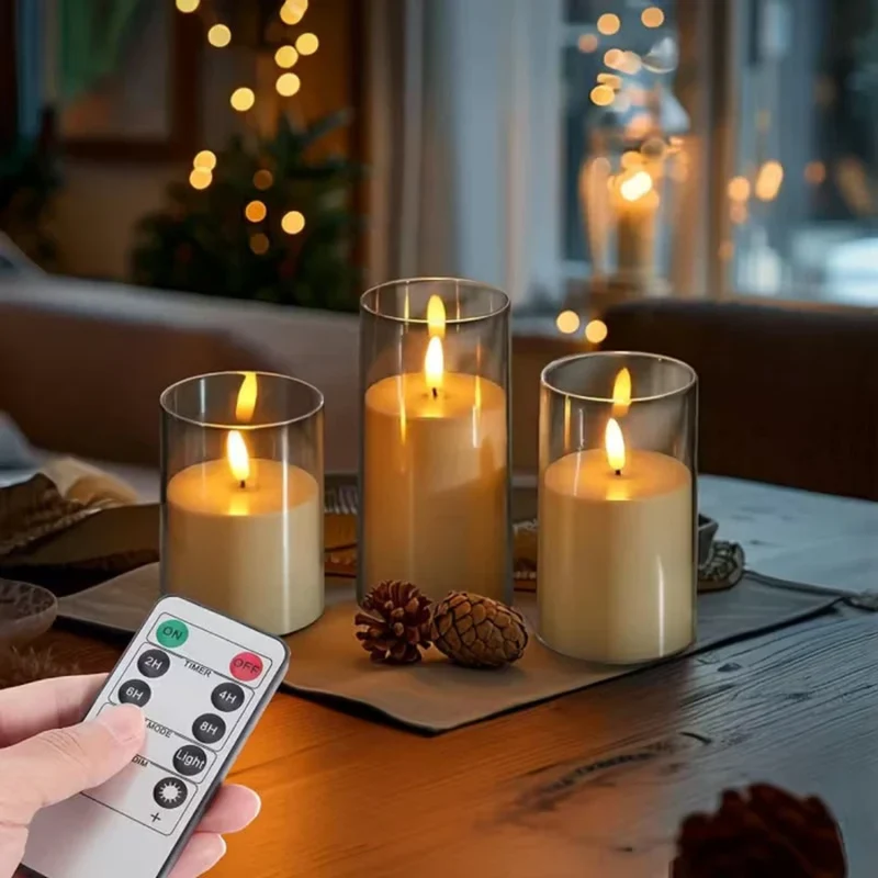 LED Lys med Fjernbetjening – Sikkerhed og Hygge Uden Flammer