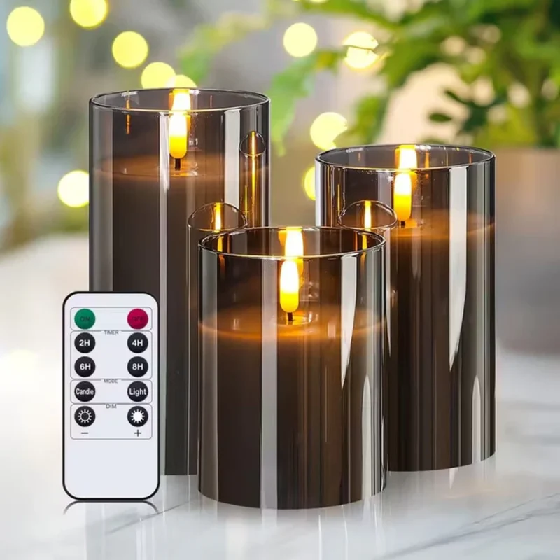 LED Lys med Fjernbetjening – Sikkerhed og Hygge Uden Flammer