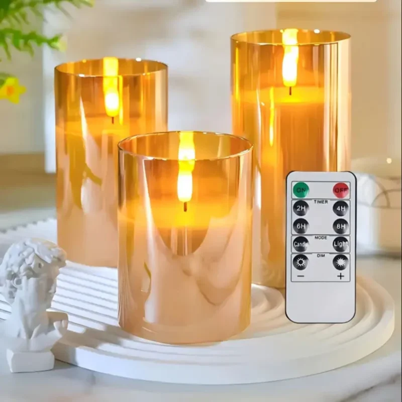 LED Lys med Fjernbetjening – Sikkerhed og Hygge Uden Flammer