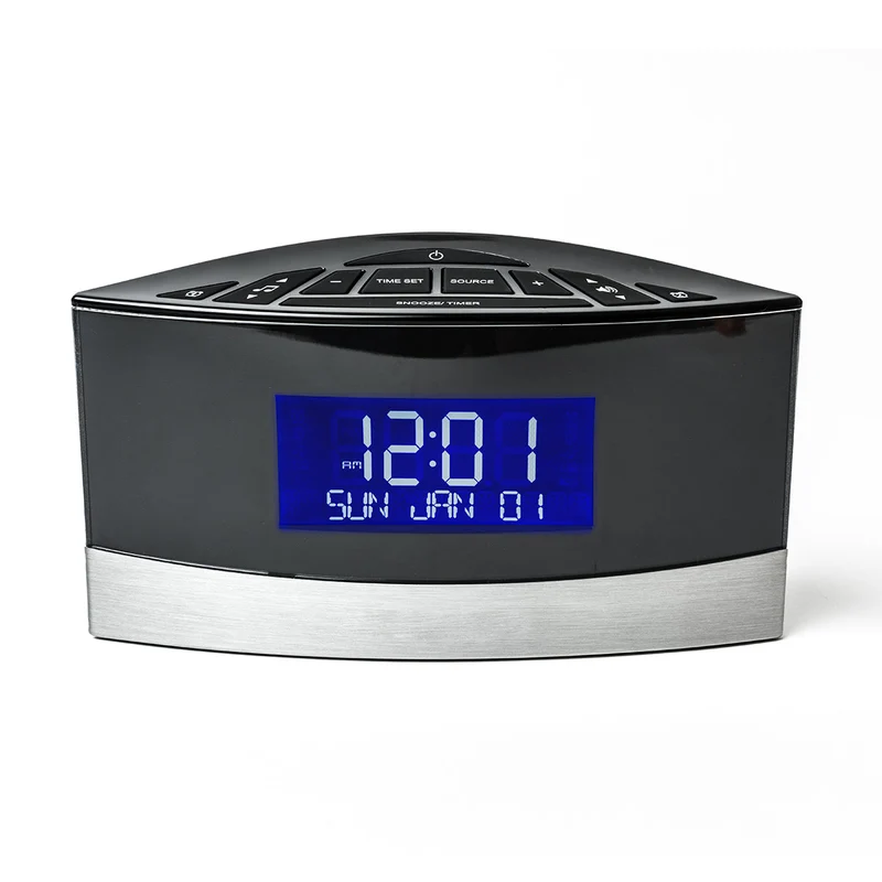 Vækkeur med Hvid Støj & FM Radio for Bedre Søvn