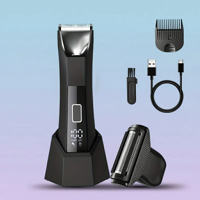 Genopladelig Kropshår Trimmer til Mænd med USB Opladning