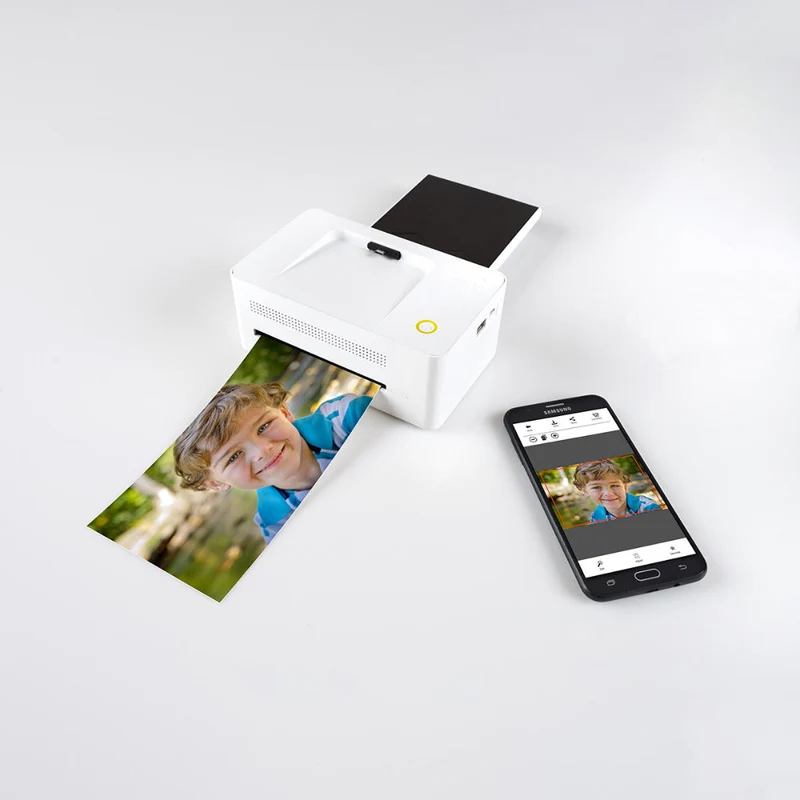 Bærbar Bluetooth Fotoprinter – Øjeblikkelige 4x6 Farvebilleder