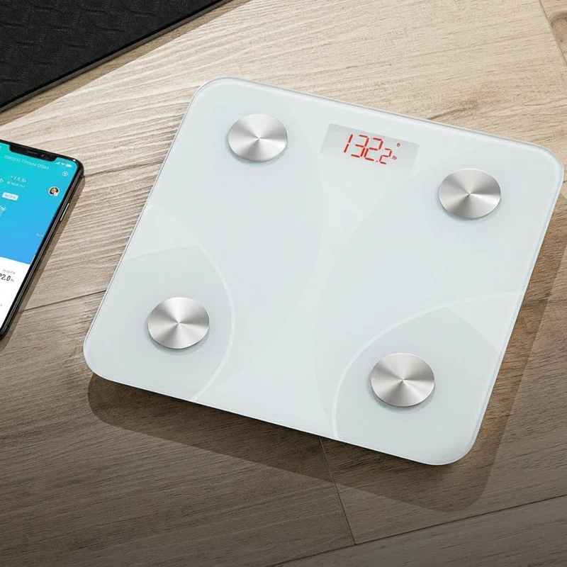 Smart Vægt med Kropsanalyse og Bluetooth - Præcis Sundhedsovervågning
