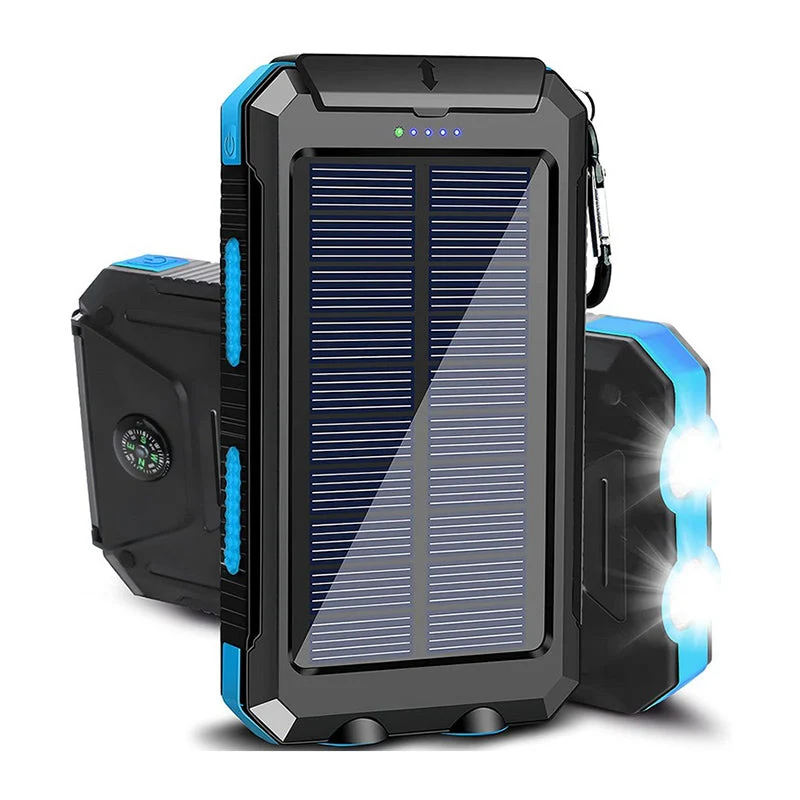 Solcelledrevet Powerbank til Outdoor Eventyrere