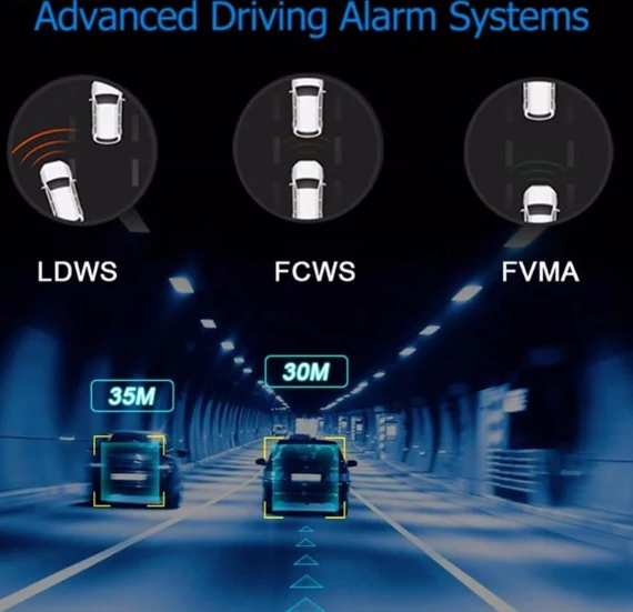 Bilkamera med WiFi Full HD 1080p og G-sensor