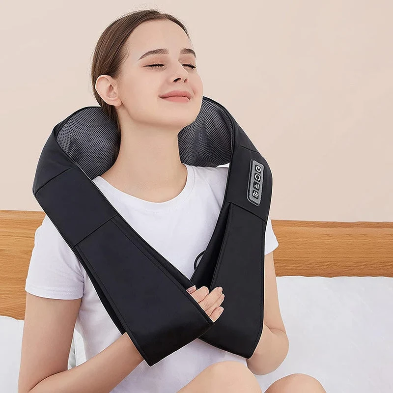 4D Shiatsu Massager til Nakke & Skuldre med Varmefunktion