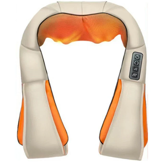 4D Shiatsu Massager til Nakke & Skuldre med Varmefunktion