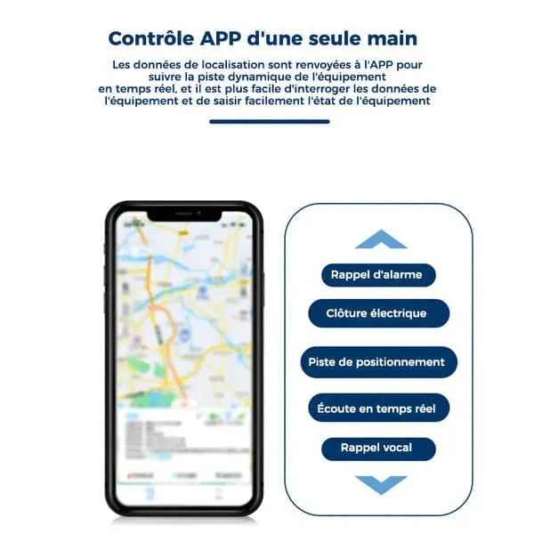 Mini GPS Tracker med Mikrofon – Præcis Sikkerhed i Real Tid