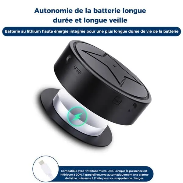Mini GPS Tracker med Mikrofon – Præcis Sikkerhed i Real Tid