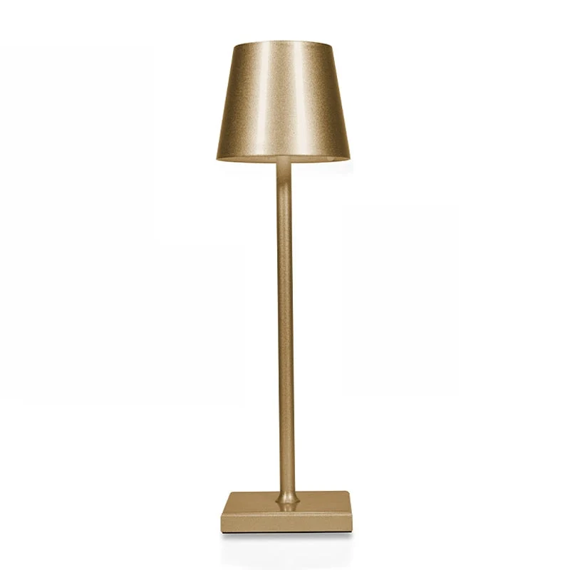 Trådløs Bordlampe med Genopladelig Komfort og Stil