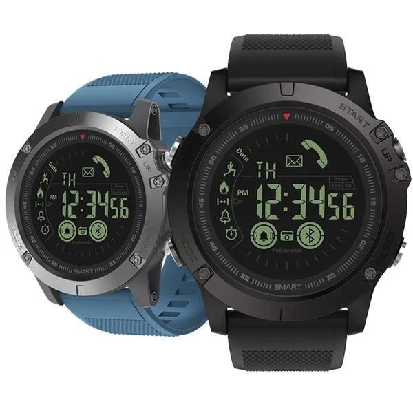 Robust Smartwatch til Udendørsbrug - Vandtæt og Solvenlig