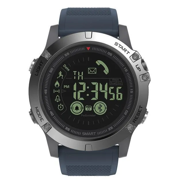 Robust Smartwatch til Udendørsbrug - Vandtæt og Solvenlig