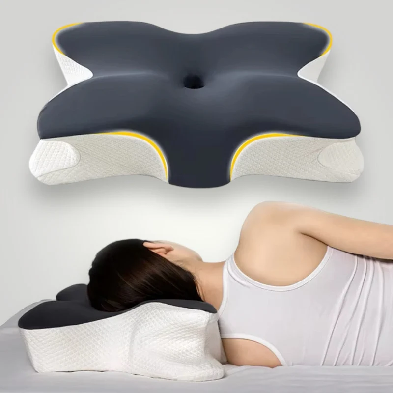 Ergonomisk Memory Skum Pude til Optimal Nakkevelvære