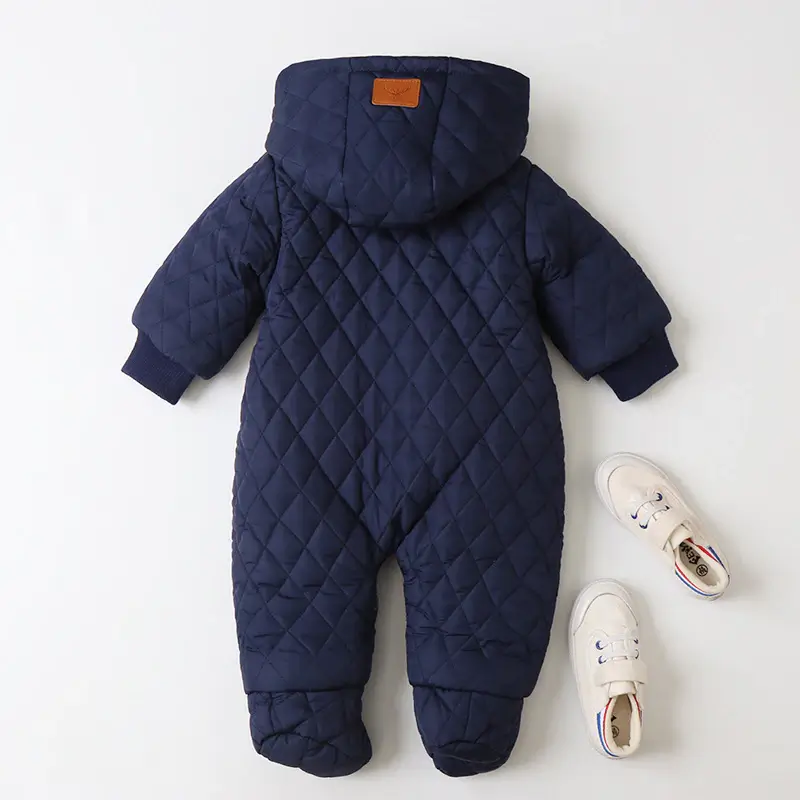 Varm og Komfortabel Babyflyverdragt i Velour