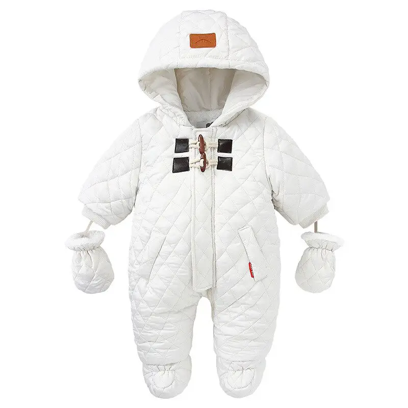 Varm og Komfortabel Babyflyverdragt i Velour