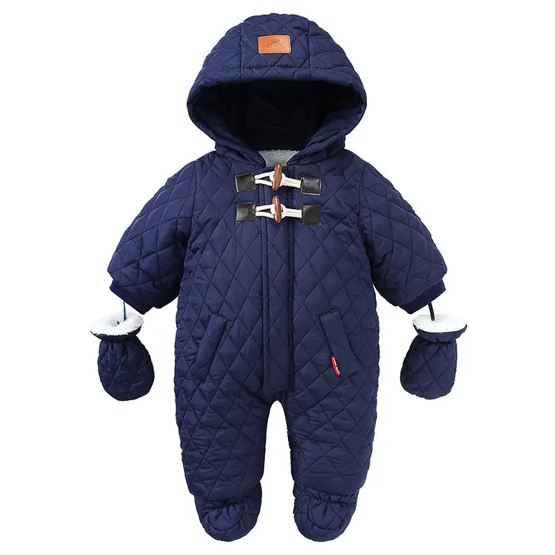 Varm og Komfortabel Babyflyverdragt i Velour