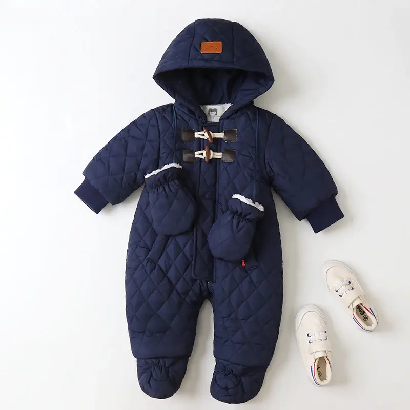 Varm og Komfortabel Babyflyverdragt i Velour