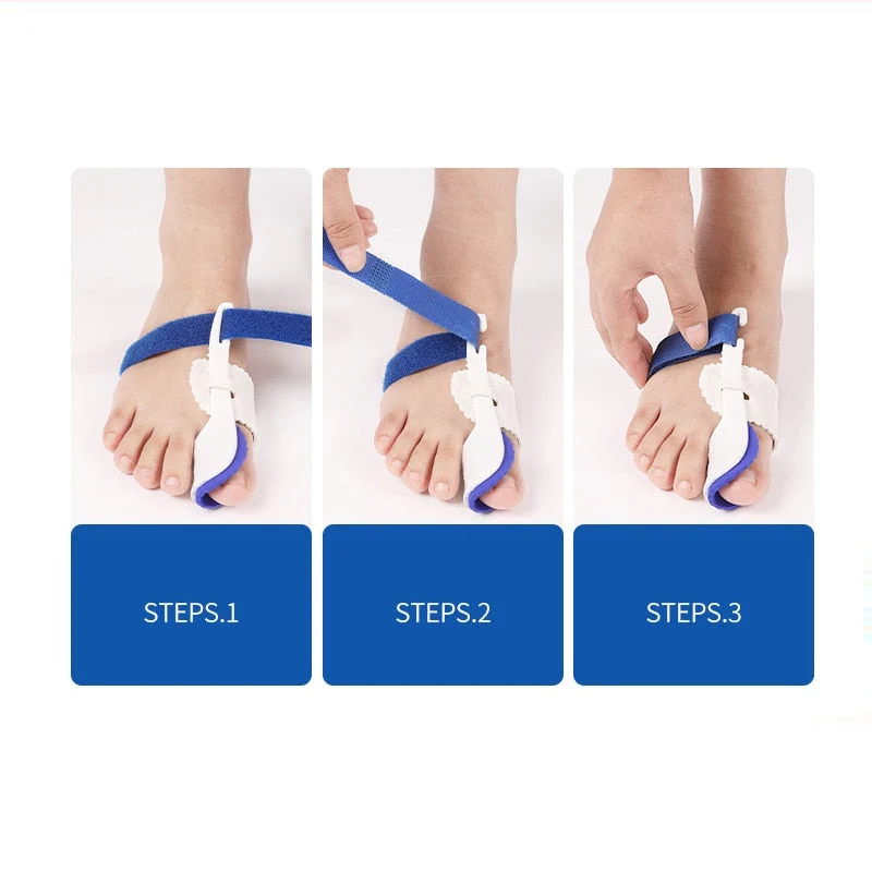 Effektiv Hallux Valgus Korrigeringsskinne til Natbrug