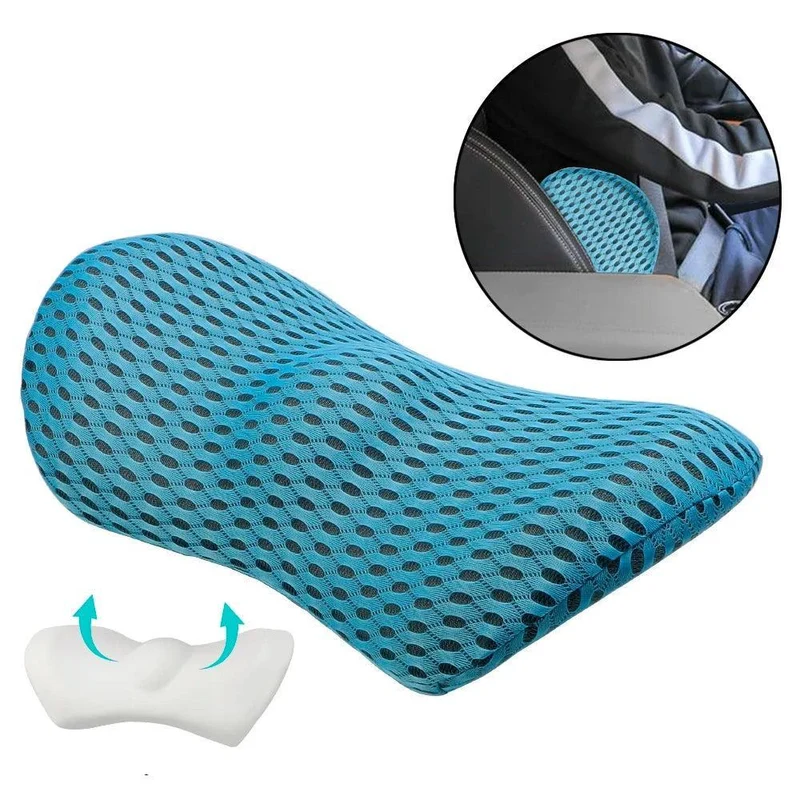 Ergonomisk Lændepude i Memory Foam - Ultimativt Komfort