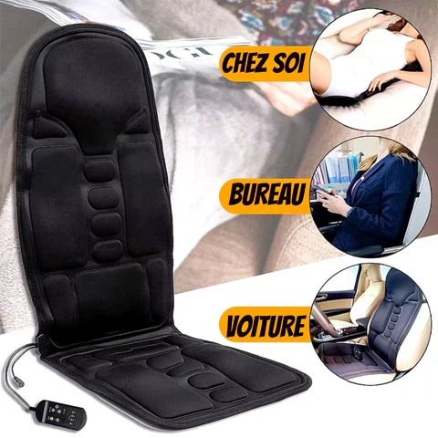 Shiatsu Massagepude med Varme - Bekvemmelighed i Hjemmet og Bilen