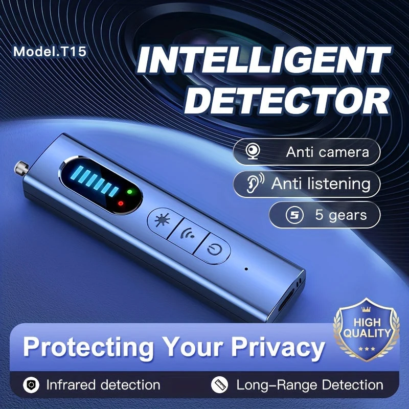 Kamera Detektor T15 med Infrarød Sensor - Beskyt Privatlivet