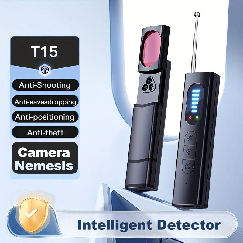 Kamera Detektor T15 med Infrarød Sensor - Beskyt Privatlivet