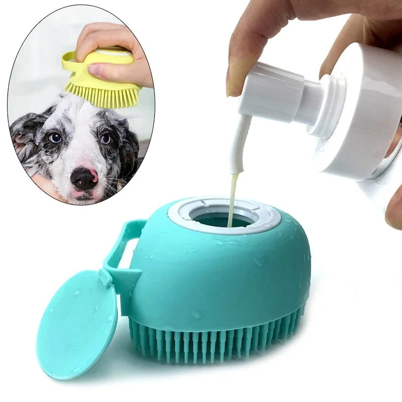 Silicone Massagehandske til Dyr – Blid Pleje & Afslapning