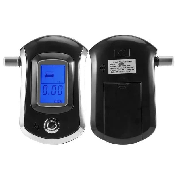 Præcist Alkoholmeter med LCD Skærm og Brændselscensor