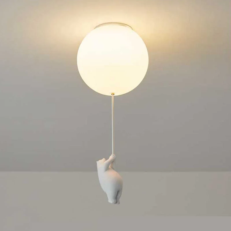 Moderne LED-plafondlampe med ballon-design - Stilfuld belysning