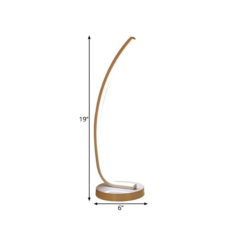 Fleksibel Bordlampe med Moderne Design og Justerbar Lystyring