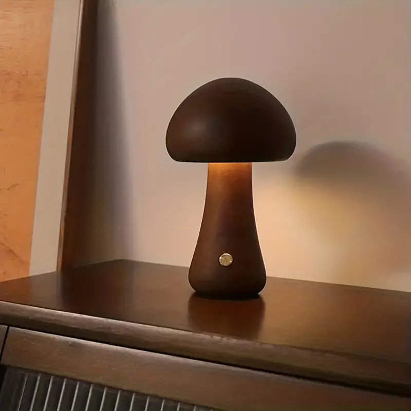 Mushroom Bordlampe – Elegant Belysning til Dit Hjem