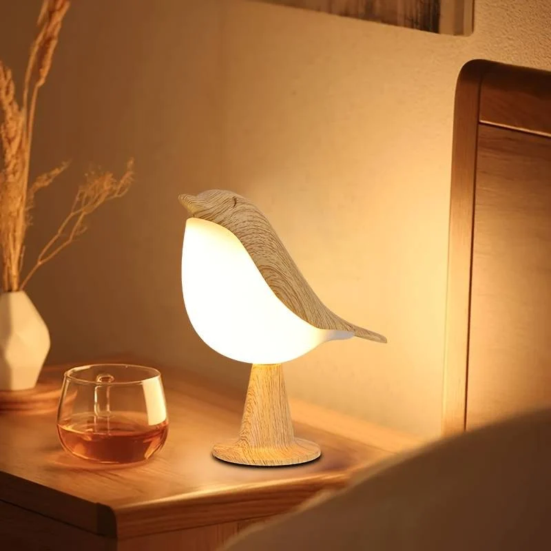 Taktile Natlampe i Fugleform - Skab Den Perfekte Stemning