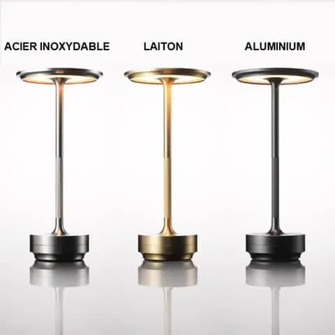 Bærbar Designlampe med Justerbart Lys og Lang Batteritid