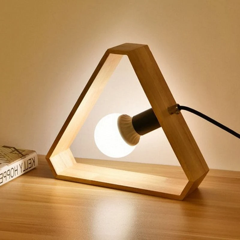 Stilren Beige Bordlampe til Soveværelse – Elegant Belysning