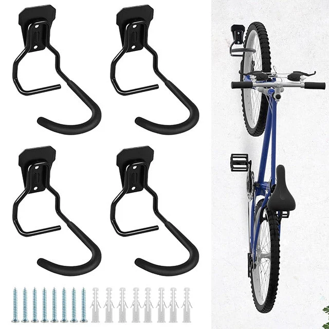 Vægmonterede Cykelkroge - Sikker Opbevaring og Pladsbesparelse