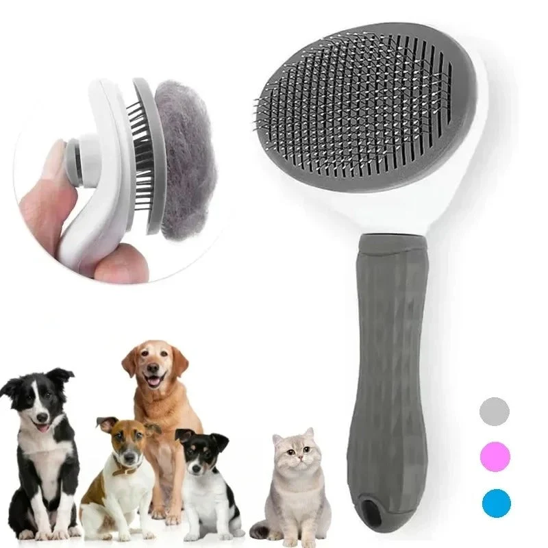 Effektiv Kæledyrspleje: Ergonomisk Démêleringskam til Hunde & Katte