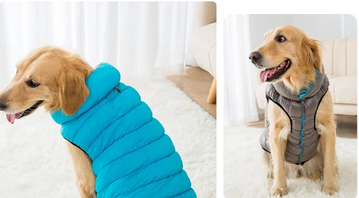 Vendbar, Vandtæt Hundejakke med Komfortabelt Fleecefor