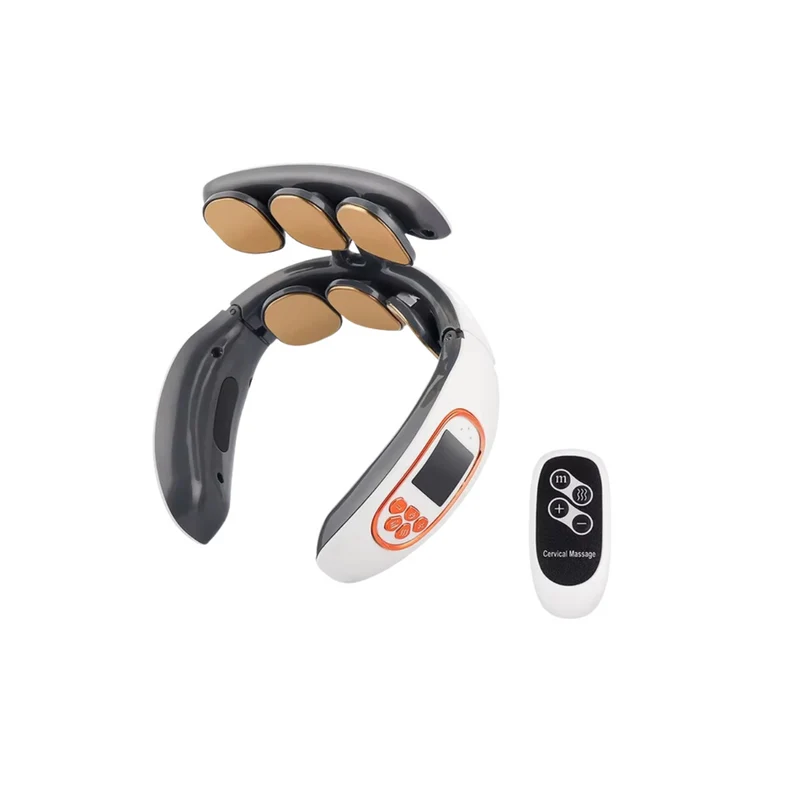 Intelligent Nakkemassager med 6 Elektroder for Øjeblikkelig Lindring