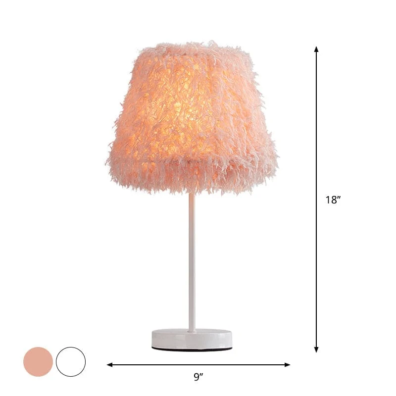 Moderne Bordlampe til Kommode med Blødt Lys