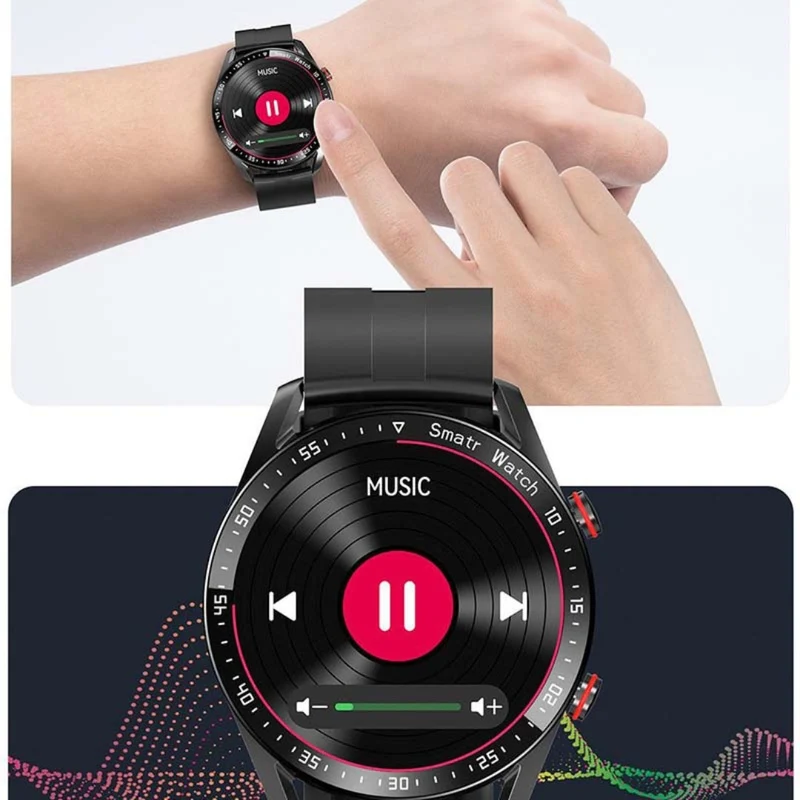 Smartwatch med Stort Display og Vandtæt Design