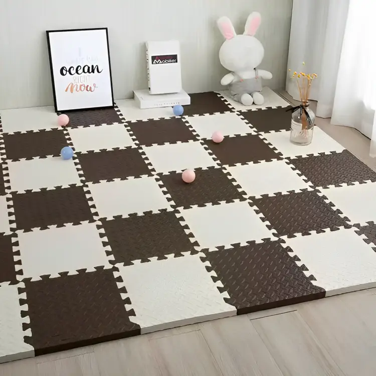 Sikkert og Sjovt Legemåtte Puzzle til Børn – Udviklende Design