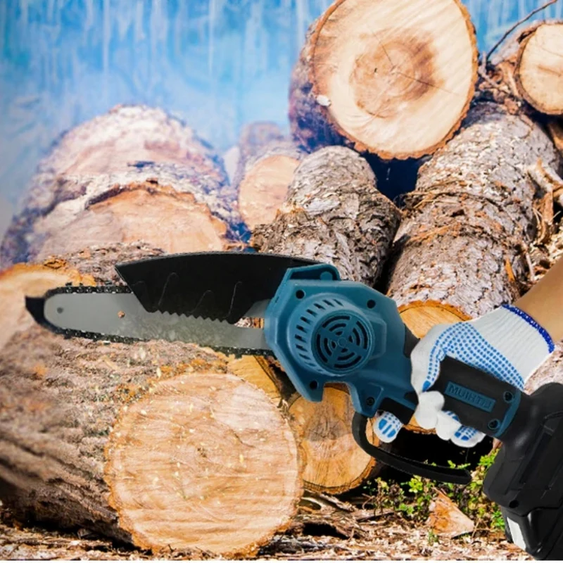 Kompakt og Kraftfuld Mini Kædesav til Effektiv Havepleje