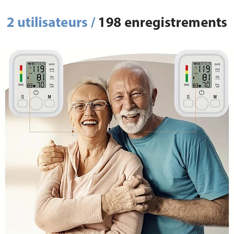 Elektronisk Blodtryksmåler med Præcis og Enkel Overvågning