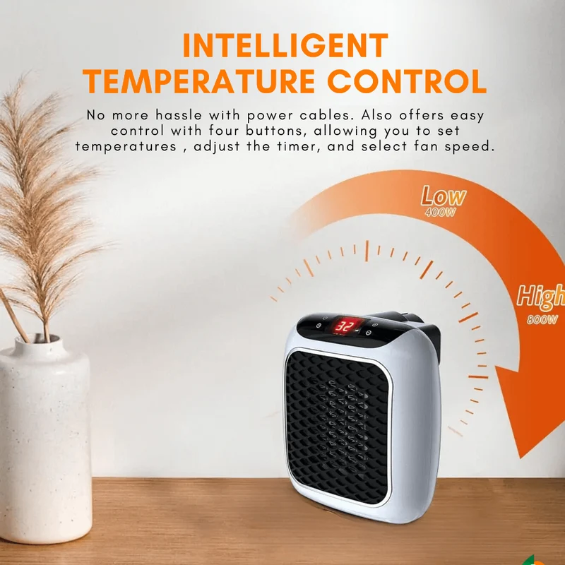 Væghængt Keramisk Varmeblæser - Hurtig og Energivenlig Varmeløsning