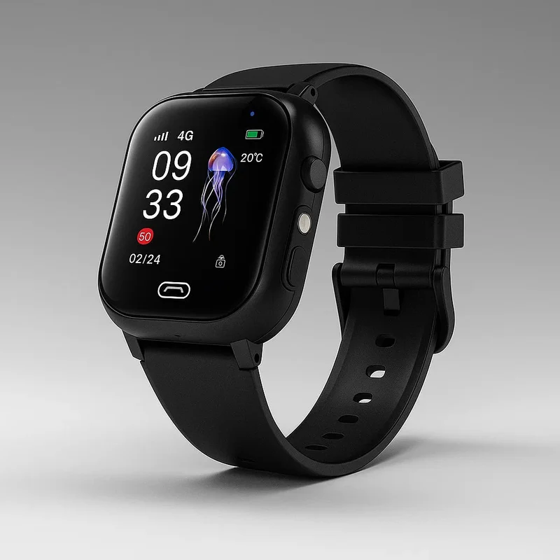 Børne Smartwatch med GPS & Videoopkald - Sikkerhed & Sjov