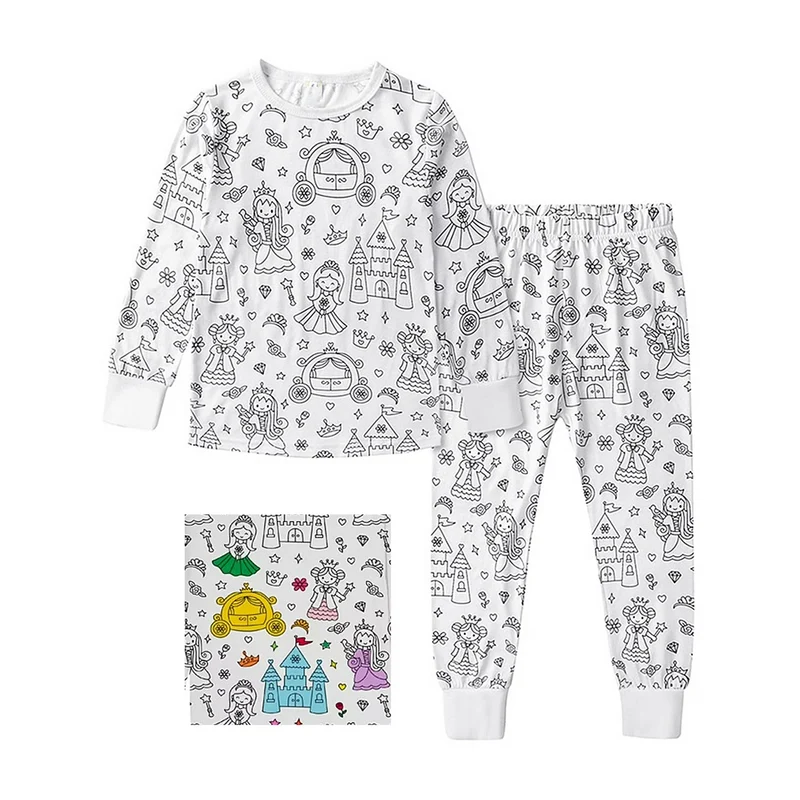Børnepyjamas Sæt: Blødt og Sjovt Til Legeglade Små