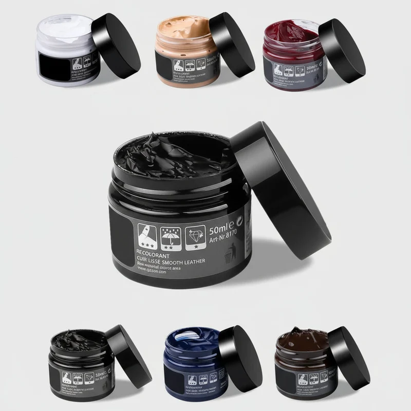 Læder Reparation Gel - Smidig Finish & Revnefri Formulering